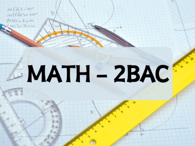 Mathématiques – 2ème BAC SE/SGC