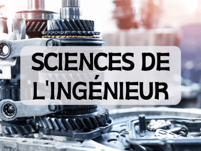 Sciences de l’ingénieur – 1èr BAC STM