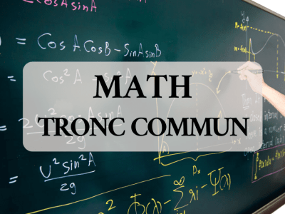 Mathématiques – Tronc Commun Sciences