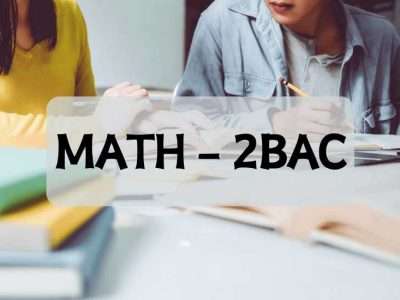 Mathématiques – 2ème BAC SMA/SMB