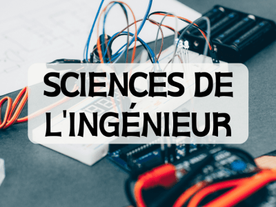 Sciences de l’ingénieur – 2ème BAC STE