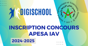 Inscription Concours APESA IAV 2024-2025